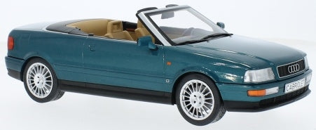 Available To Order – Audi Cabriolet Dark Green 1991 1:18 MCG Model (MCG 18413)