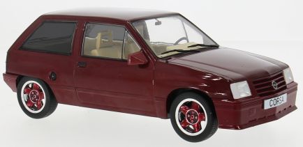 Available to Order – Opel Corsa A Custom - Dark Red 1983 LHD 1:18 (MCG 18433)