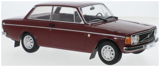 Available to Order – Volvo 142 Dark Red 1973 1:18 (MCG 18443)