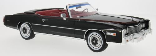 Available To Order – Cadillac Eldorado Convertible - Black 1976 1:18 MCG Model (MCG 18473)