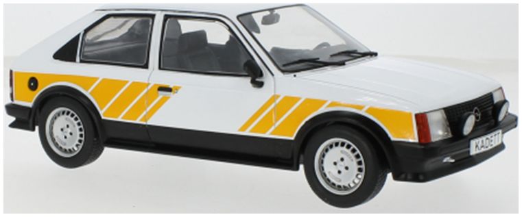 Available to Order – Opel Kadett D SR White/Yellow 1983 1:18 (MCG 18534)