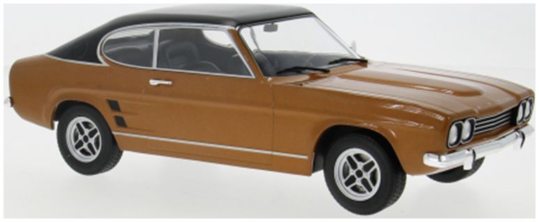 Available to Order – Ford Capri MK I GXL Brown/Black 1973 1:18 (MCG 18537)