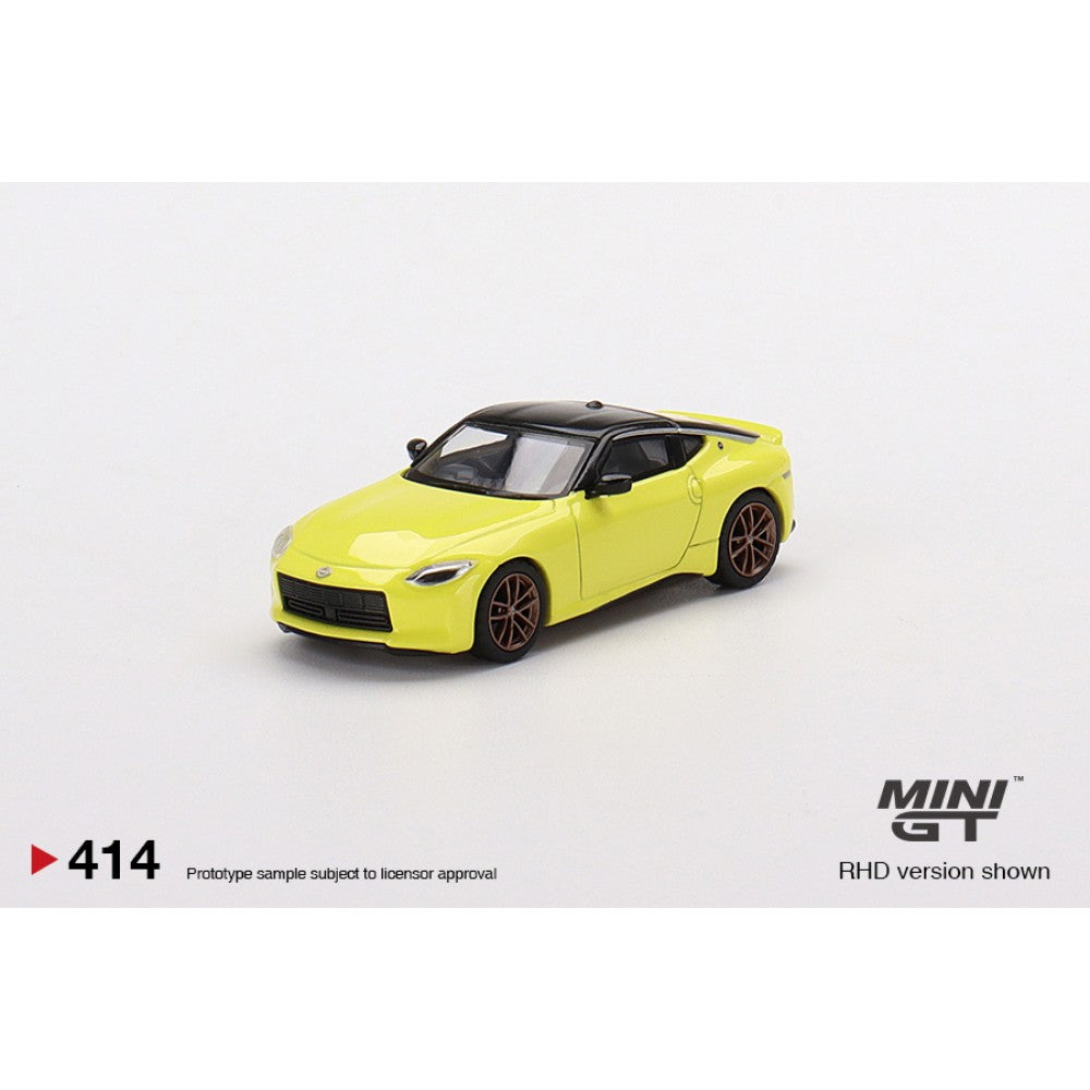 1/64 MINI GT MGT00414-R NISSAN FAIRLADY Z PROTO SPEC 2023 IKAZUCHI YELLOW (RHD)