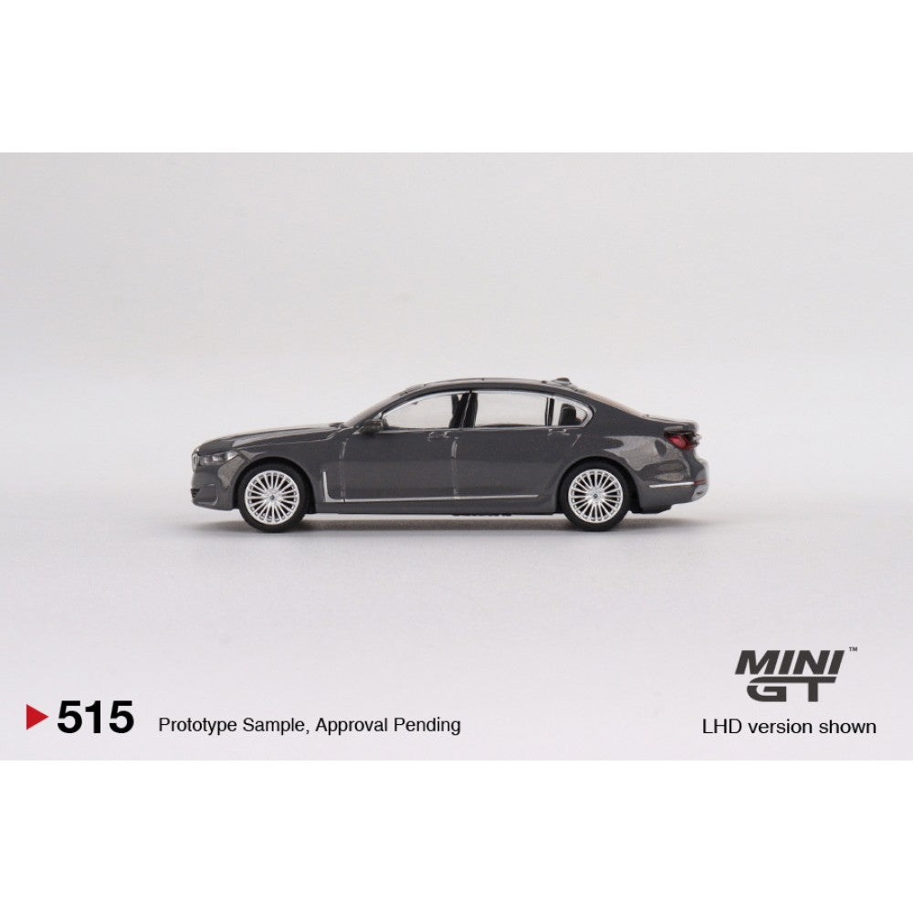 BMW 750Li xDrive Bernina Grey Amber Effect (RHD) 1:64 Mini GT Model Car (MGT00515-R)