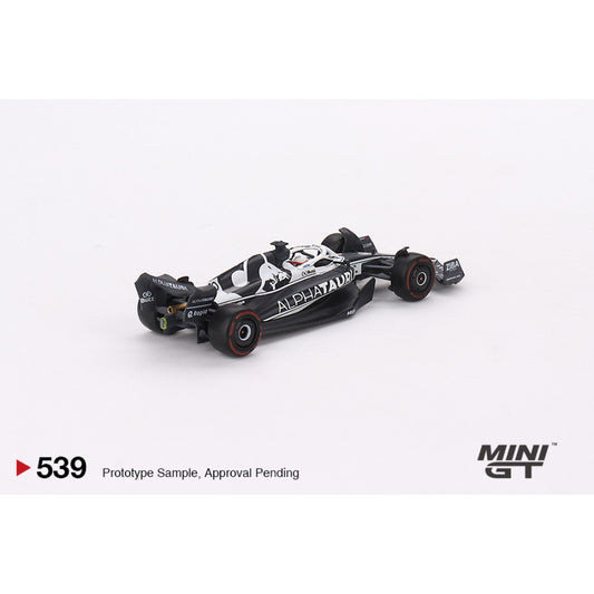AlphaTauri AT03 No.10 Pierre Gasly 2022 Abu Dhabi Grand Prix 1:64 Mini GT Model Car (MGT00539-L)
