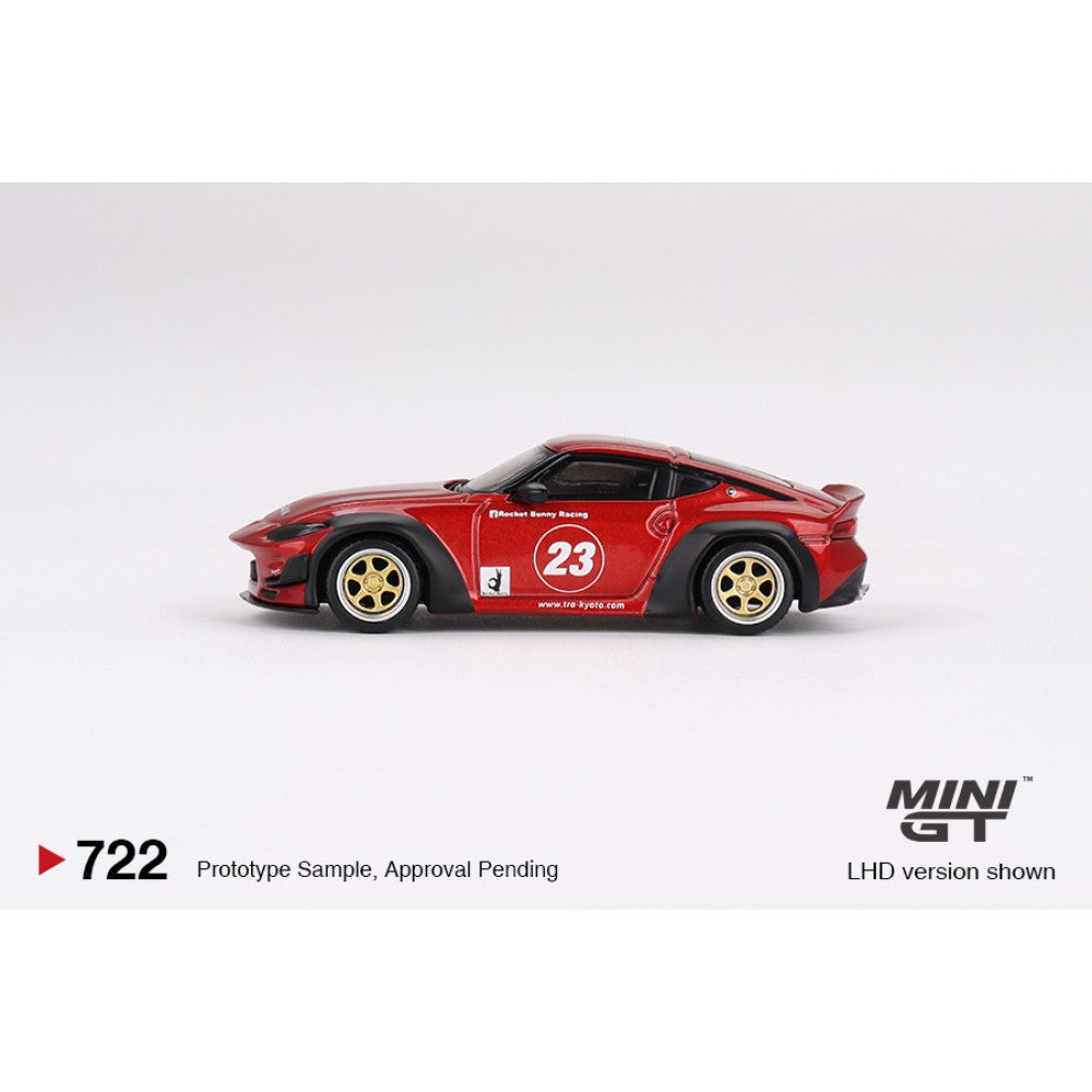 Available to Order – Nissan Z Pandem Passion Red (RHD) 1:64 Mini GT Model Car (MGT00722-R)