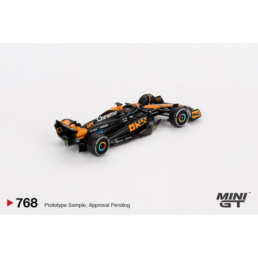 McLaren MCL60 No.81 Oscar Piastri 2023 F1 Japanese GP 3rd Place 1:64 Mini GT Model Car (MGT00768-L)