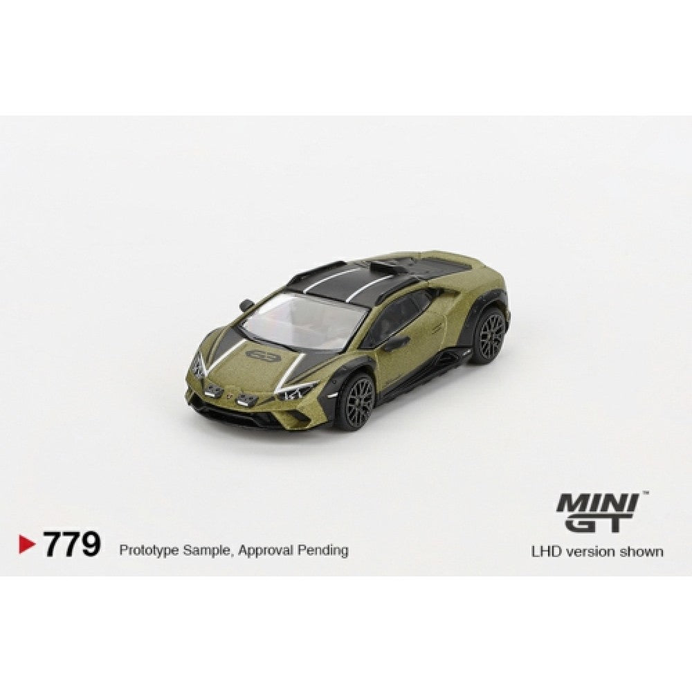 1:64 MINI GT MGT00779-R LAMBORGHINI HURACAN STERRATO VERDE GEA MATT (RHD)