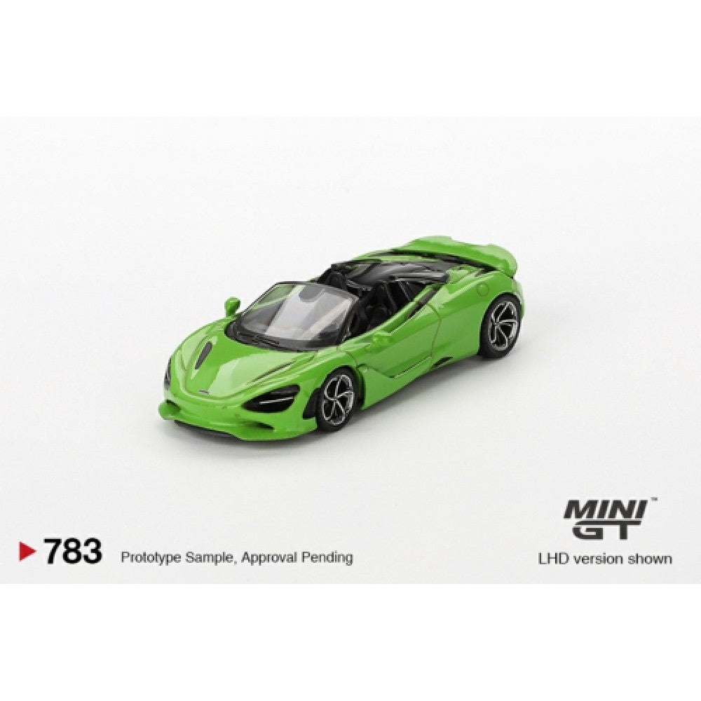 1:64 MINI GT MGT00783-L MCLAREN 750S SPIDER MANTIS GREEN (LHD)