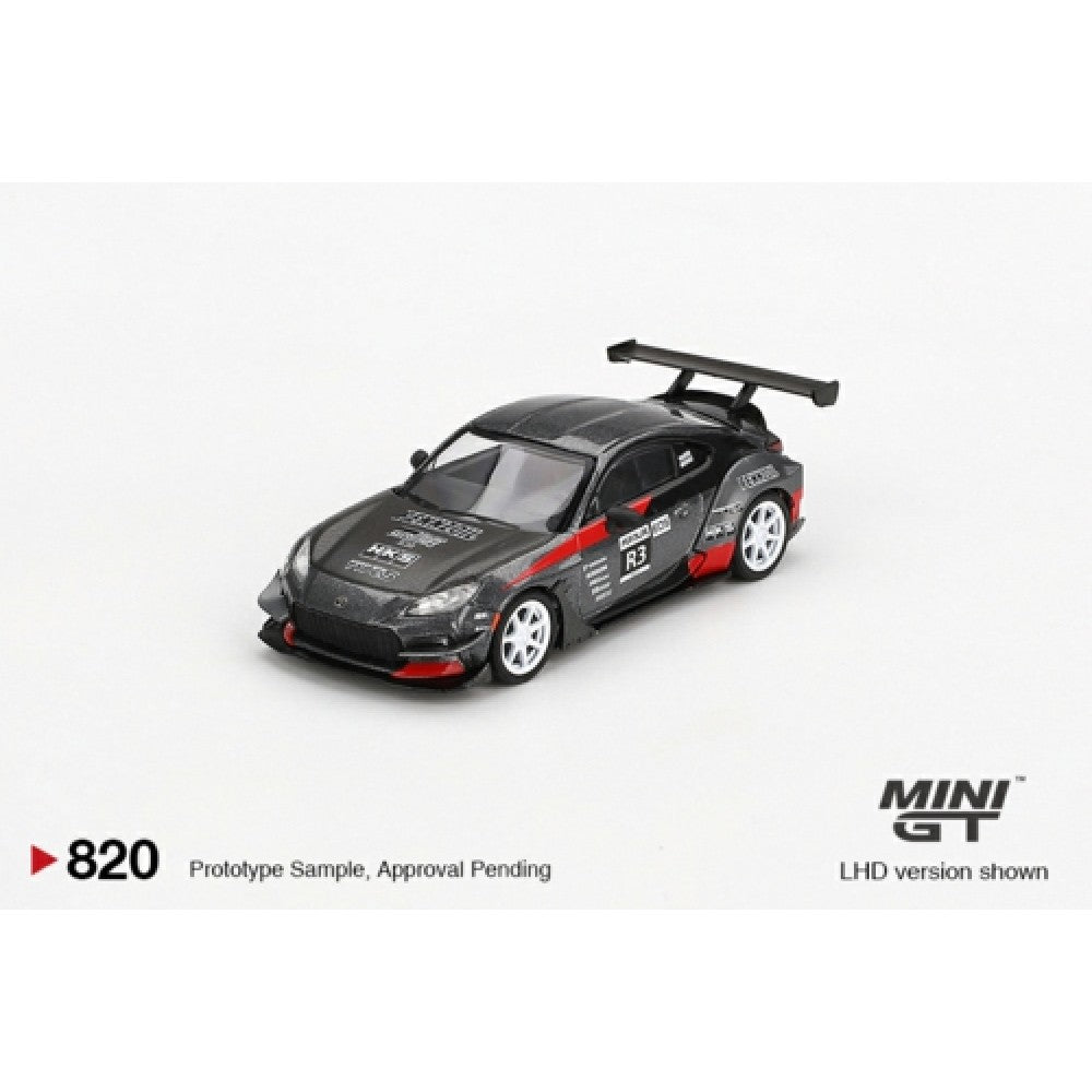 1:64 MINI GT MGT00820-BL TOYOTA GR86 LARRY CHENS HKS TURBO CHARGED GR86 (LHD) BLISTER PACKAGING