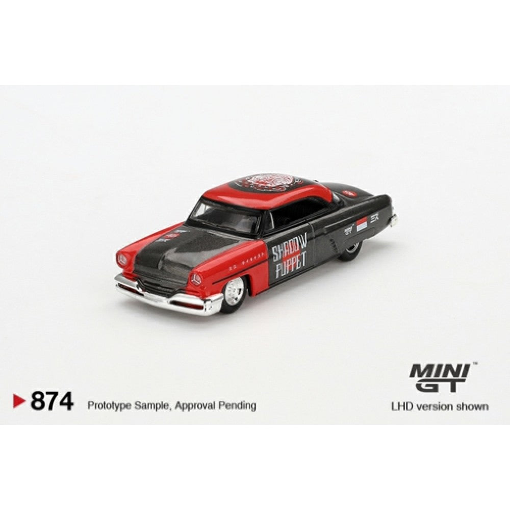 Available to Order from Supplier – 1:64 MINI GT Lincoln Capri Hot Rod 1954 Shadow Puppet Mini Gt X Mizu (LHD) Blister Packaging MGT00874-BL