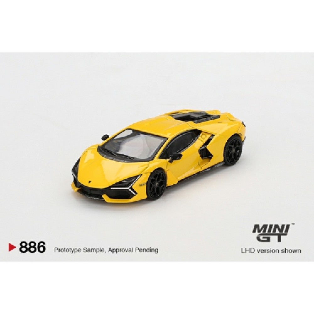 1:64 MINI GT MGT00886-L LAMBORGHINI REVUELTO GIALLO (LHD)