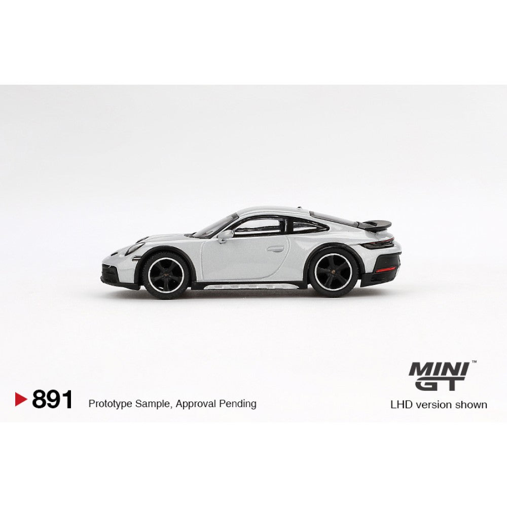 Porsche 911 Dakar Ice Grey Metallic (LHD) 1:64 Mini GT (MGT00891-L)