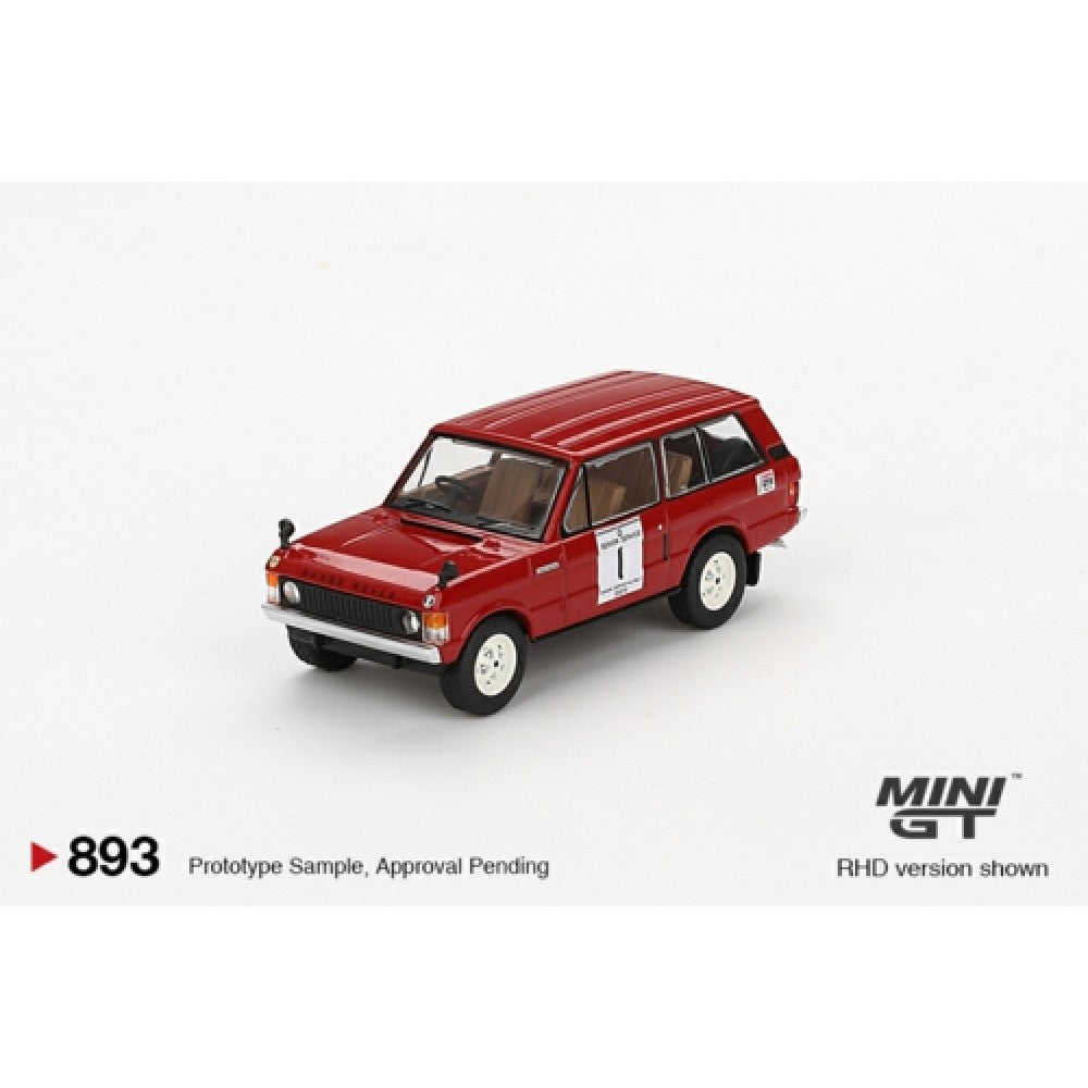 Range Rover 1971 International Hillrally Winner (RHD) Blister Packaging 1:64 Mini GT (MGT00893-BL)