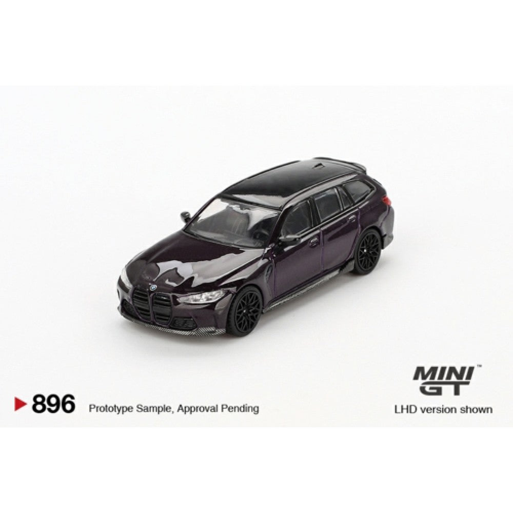 1:64 MINI GT MGT00896-L BMW M3 M PERFORMANCE TOURING DAYTONA VIOLET (LHD)