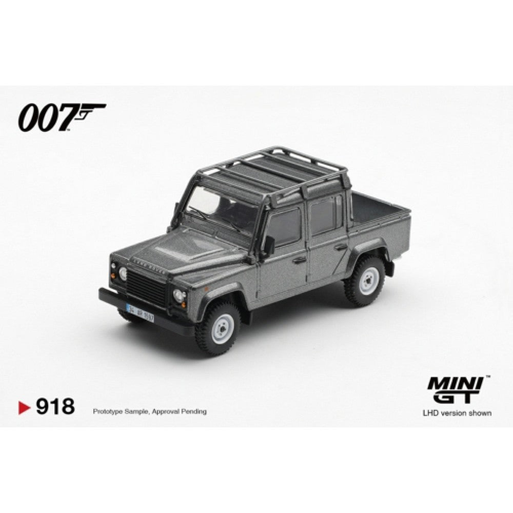 Pre-Order – Land Rover Defender 110 Crew Cab Skyfall (LHD) Japanese Blister Packaging 1:64 Mini GT Model Car (MGT00918-007J) Stocks Due Mar / Apr 2027