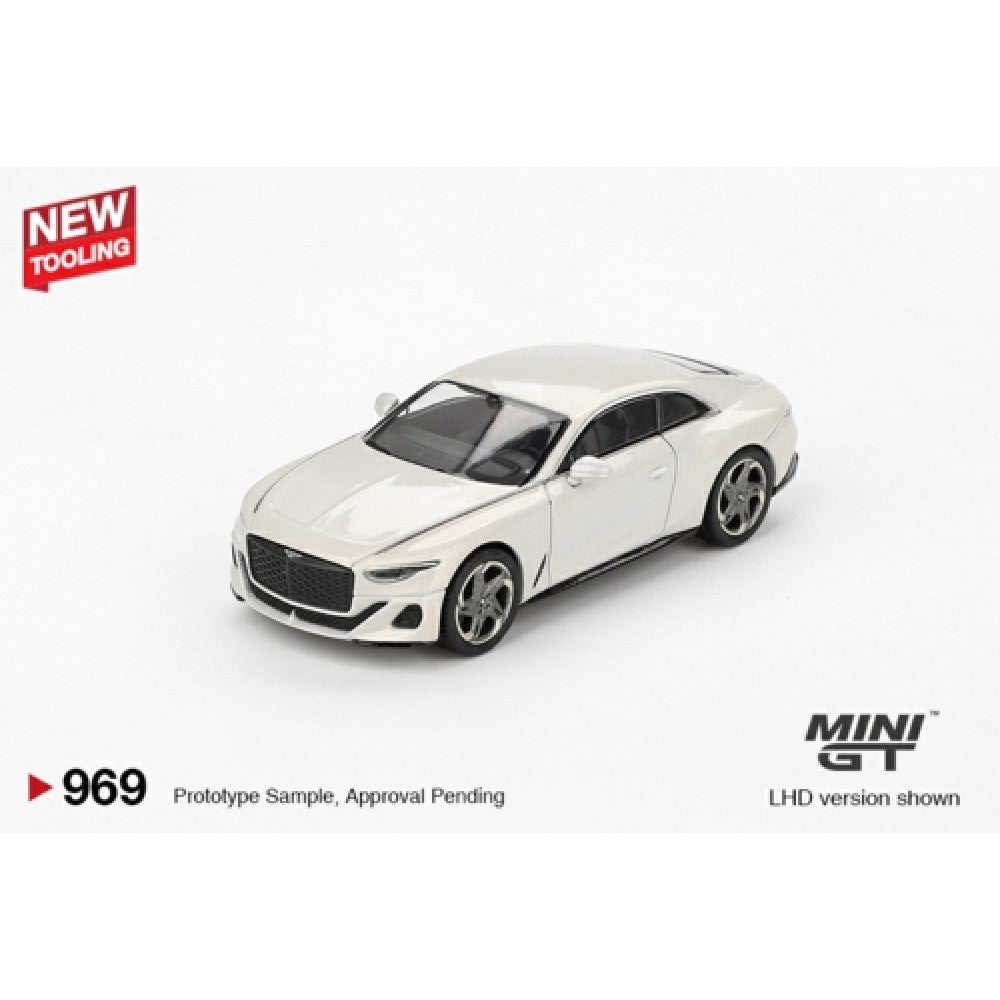 PRE ORDER STOCKS DUE OCTOBER / NOVEMBER 2025 1:64 MINI GT MGT00969-L BENTLEY BATUR BONNEVILLE PEARL (LHD)