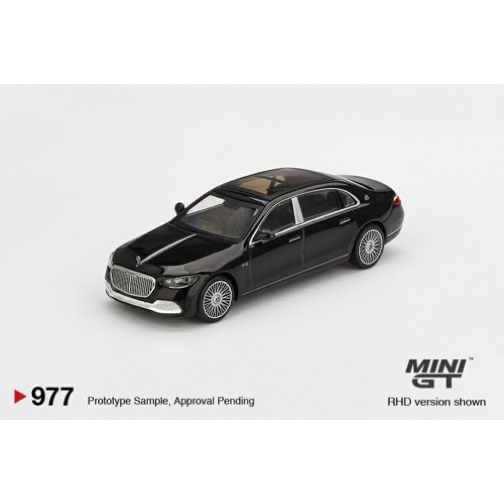 1:64 MINI GT MGT00977-BL MERCEDES-MAYBACH S 680 BLACK (LHD) BLISTER PACKAGING