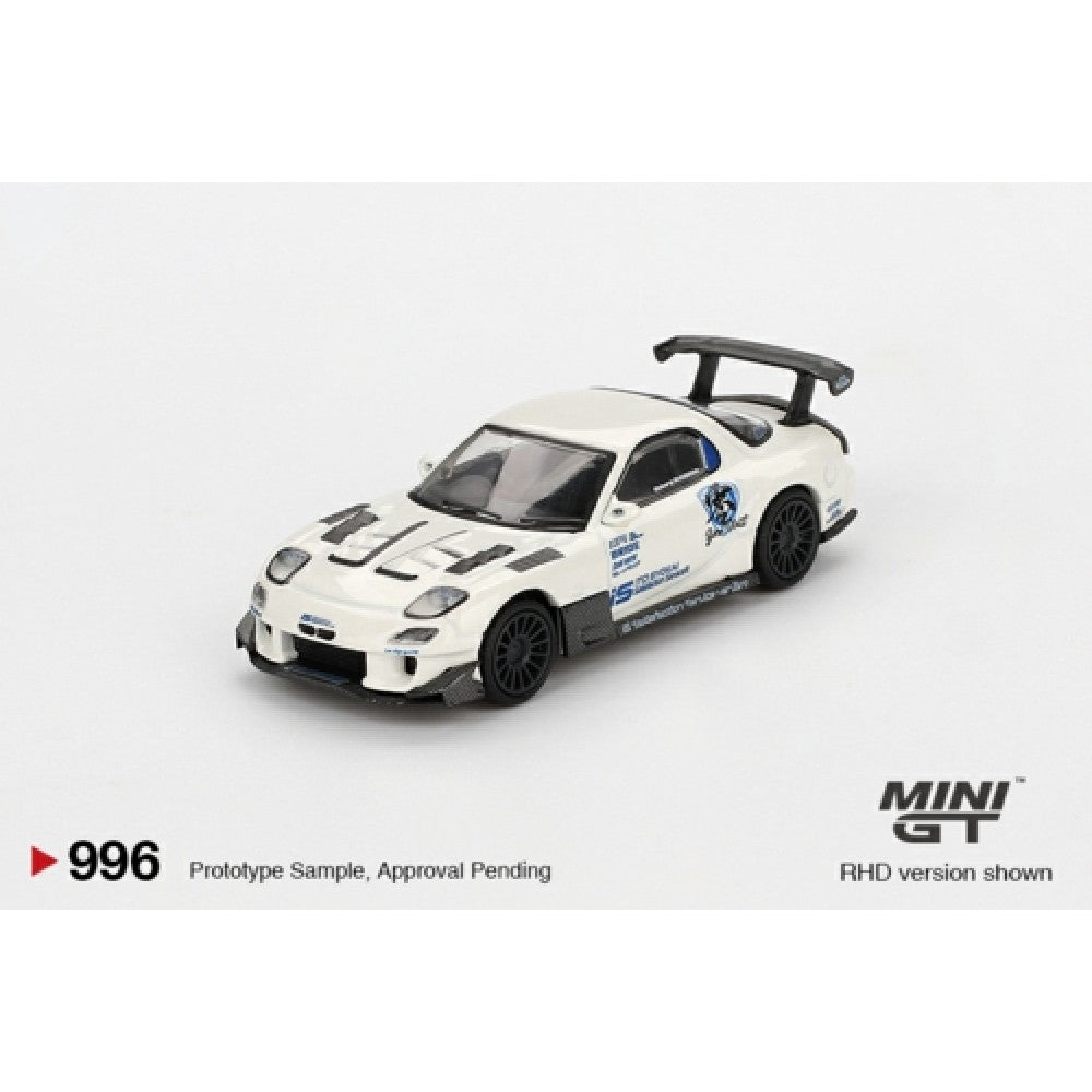 1:64 MINI GT MGT00996-BL MAZDA RX-7 (FD3S) ITOSYOUKAI REI-GOUKI WITH RE AMEMIYA (RHD) BLISTER PACKAGING