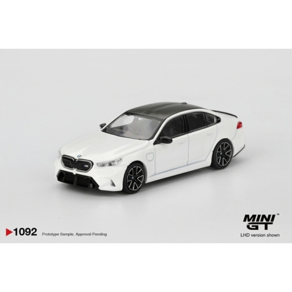 Pre-Order - 1:64 MINI GT BMW M5 Alpine White (Rhd) MGT01092-R Stocks Due Jun / Jul 2026