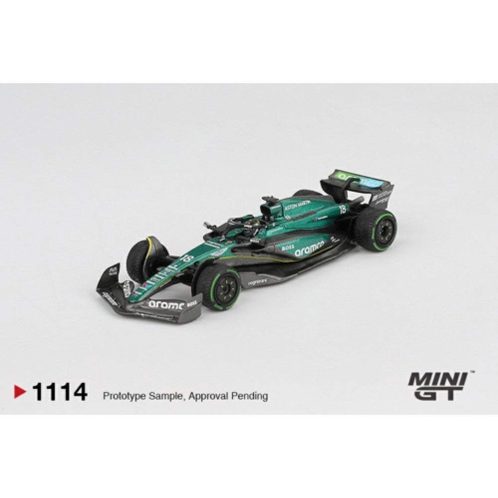 Pre-Order β 1:64 MINI GT Aston Martin AMR24 No.18 Lance Stroll β 2024 F1 Canadian GP (MGT01114-L, Stocks Due Jan/Feb 2026)