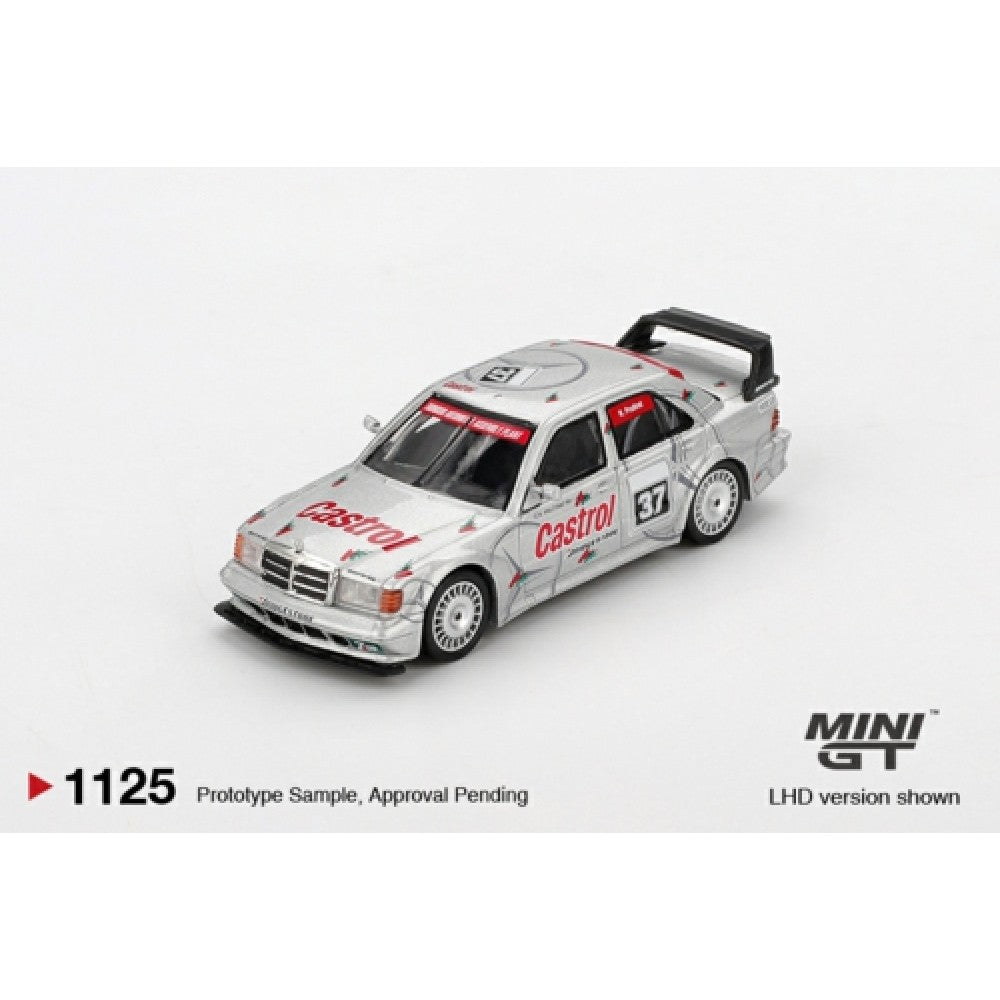 PRE ORDER STOCKS DUE FEBRUARY / MARCH 2026 1/64 MINI GT MGT01125-L MERCEDES-BENZ 190E 2.5-16 EVOLUTION II NO.37 1995 SE ASIA TOURING CAR CHAMPIONSHIP (LHD)