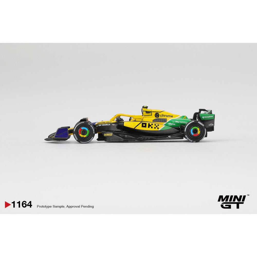 Pre-Order – McLaren MCL38 No.4 Lando Norris 2024 F1 Monaco GP Blister Packaging 1:64 Mini GT Model Car (MGT01164-BL) Stocks Due Jul / Aug 2026