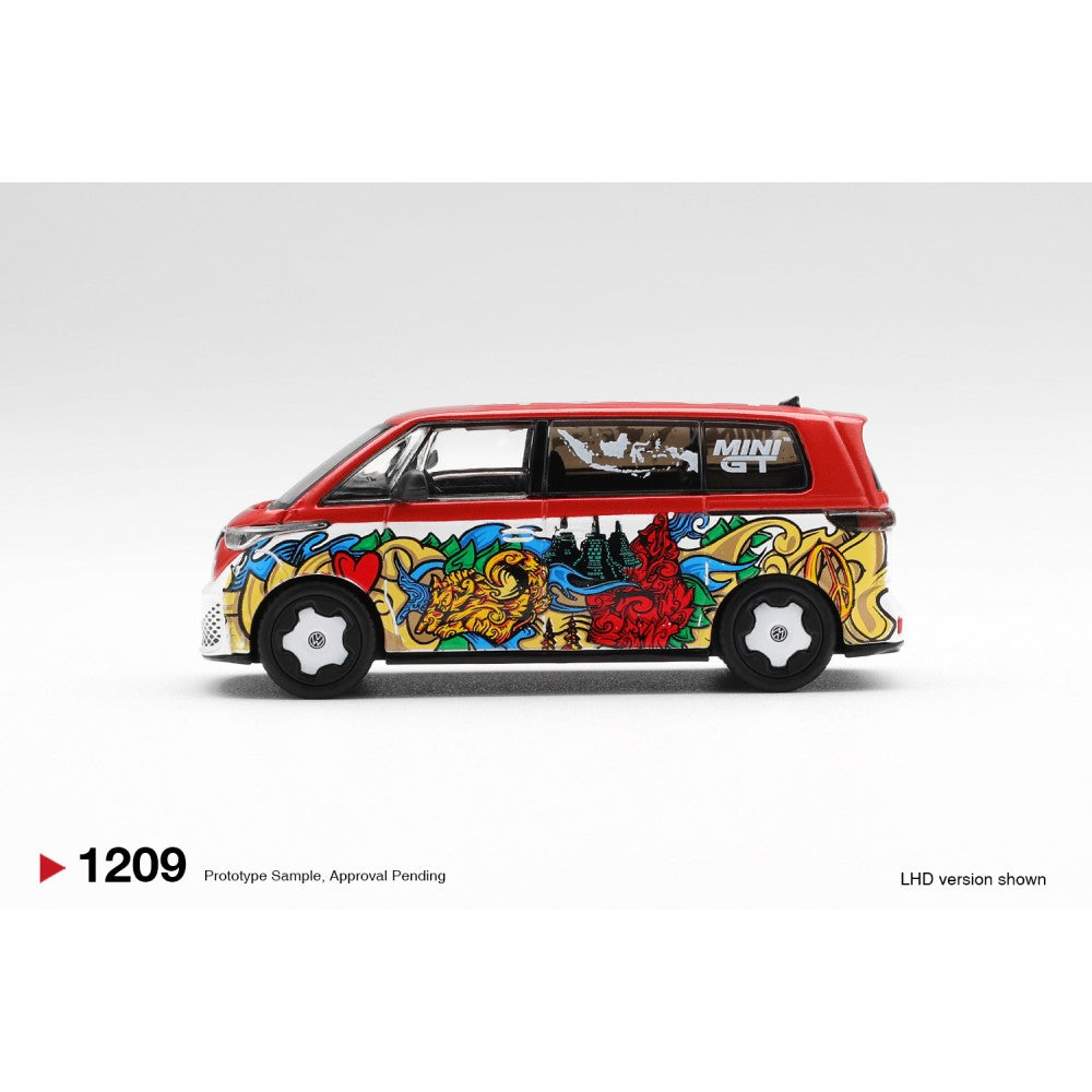 Pre-Order – Volkswagen Id.buzz Mizu Design (LHD) Blister Packaging 1:64 Mini GT Model Car (MGT01209-BL) Stocks Due Oct / Nov 2026