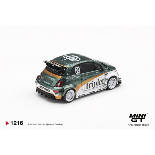 Pre-Order – Abarth 595 LB-Works Ty Edition (RHD) MGT01216-R 1:64 Mini GT Diecast Model Stocks Due Aug / Sept 2026