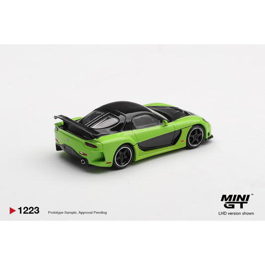 Pre-Order – Mazda RX-7 VeilSide Fortune 7 Green (RHD) MGT01223-R Stocks Due Nov / Dec 2026 1:64 Mini GT Diecast Model Stocks Due Nov / Dec 2026