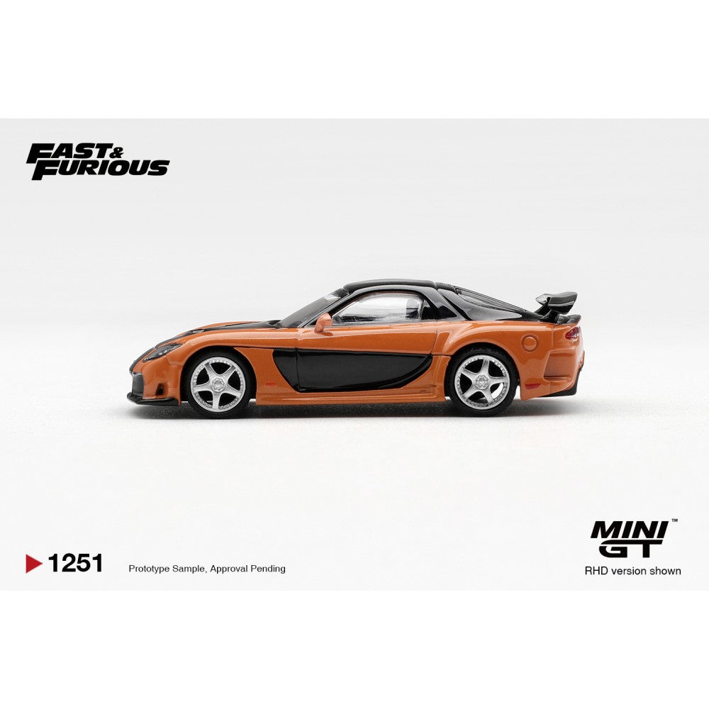 Pre-Order – Mazda RX-7 VeilSide Fortune The Fast And Furious Tokyo Drift Han Seoul-Oh (RHD) Blister Packaging MGT01251-BL Stocks Due Jan / Feb 2027 1:64 Mini GT Diecast Model