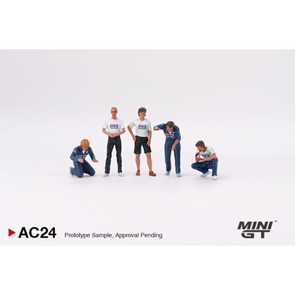 1:64 MINI GT MGTAC24 FIGURINE: MARTINI RACING WRC