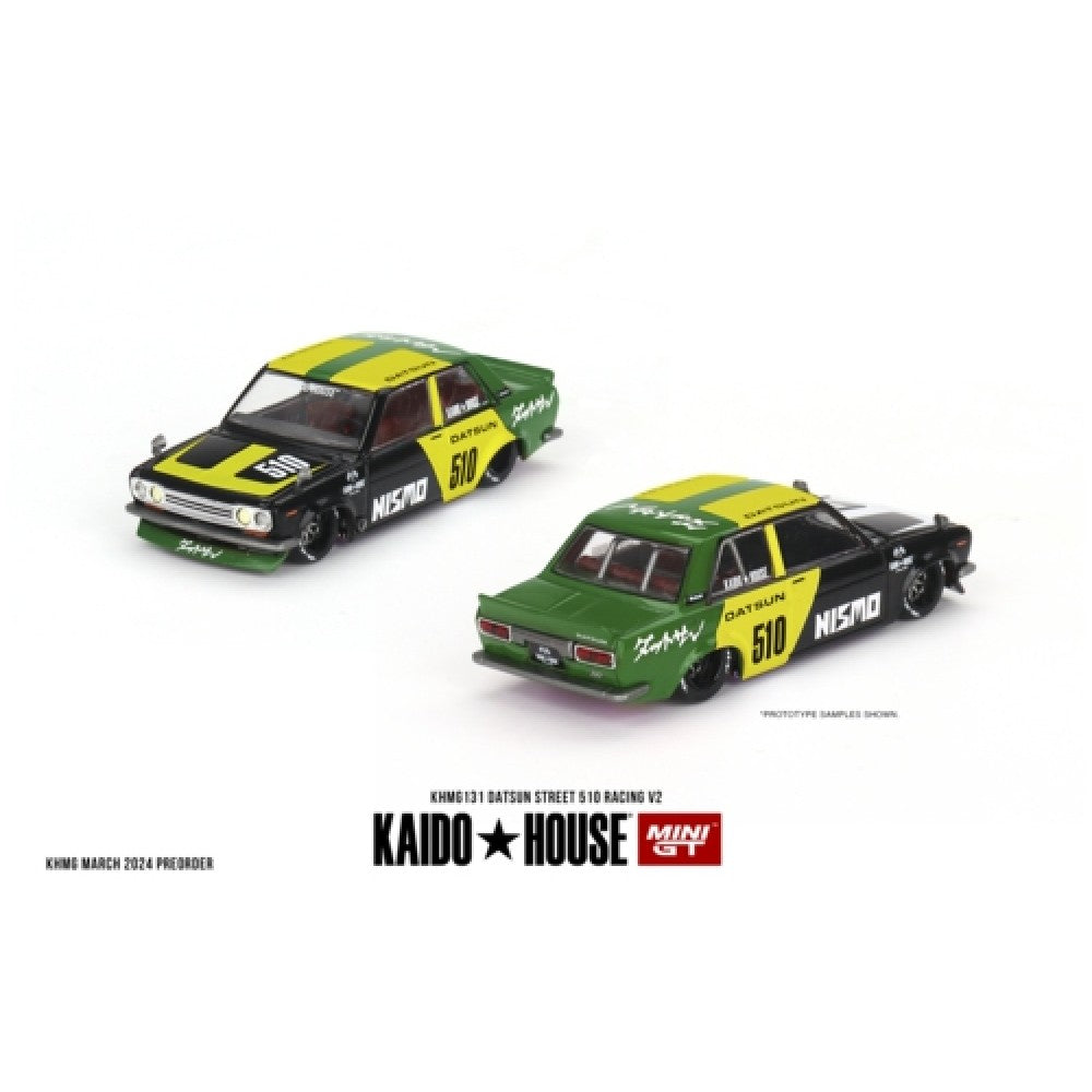 Available to Order from Supplier – 1:64 MINI GT Datsun Street 510 Racing V2 MGTKHMG131