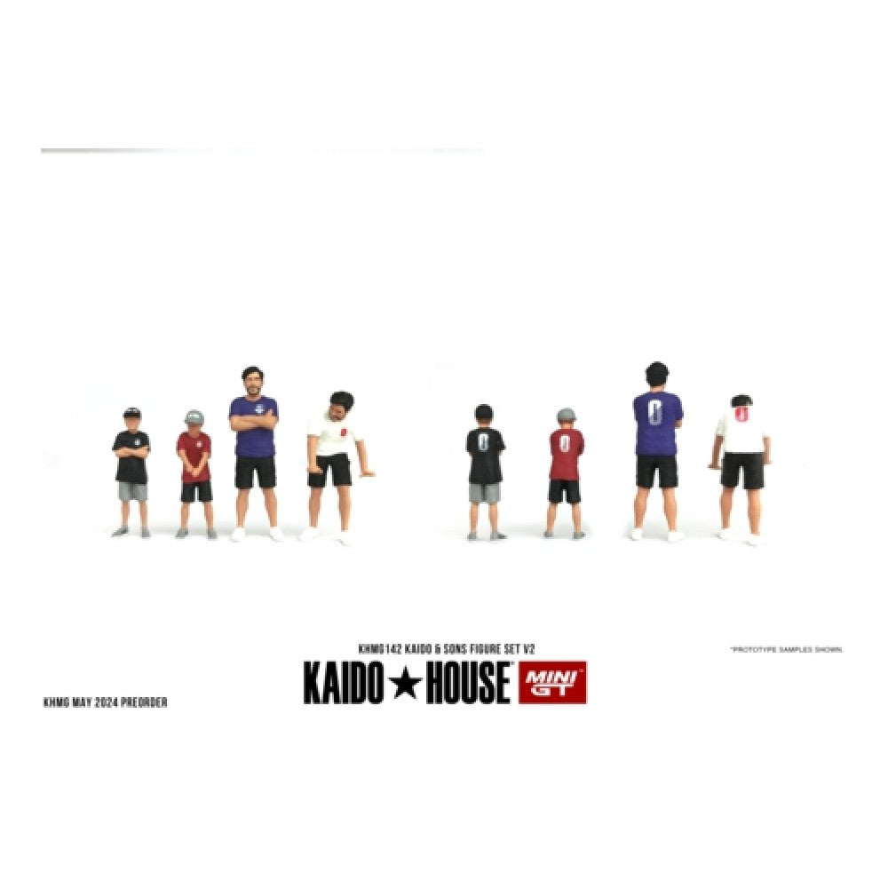 Available to Order from Supplier – 1:64 MINI GT Kaidohouse Kaido And Sons V2 Figurine MGTKHMG142