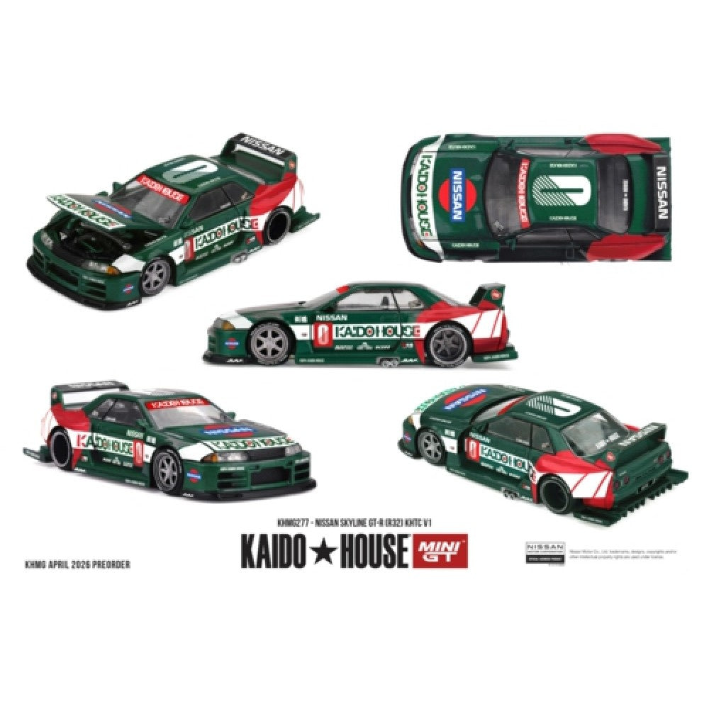 Pre-Order – Nissan Skyline GT-R (R32) KHTC V1 1:64 Mini GT Model Car (MGTKHMG277) Stocks Due Dec 2026 / Jan 2027