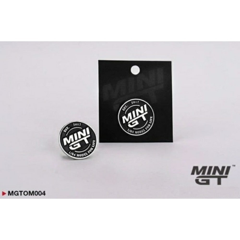 Available to Order – Round Logo Pin (2.45cm) Mini GT Model (MGTOM004)