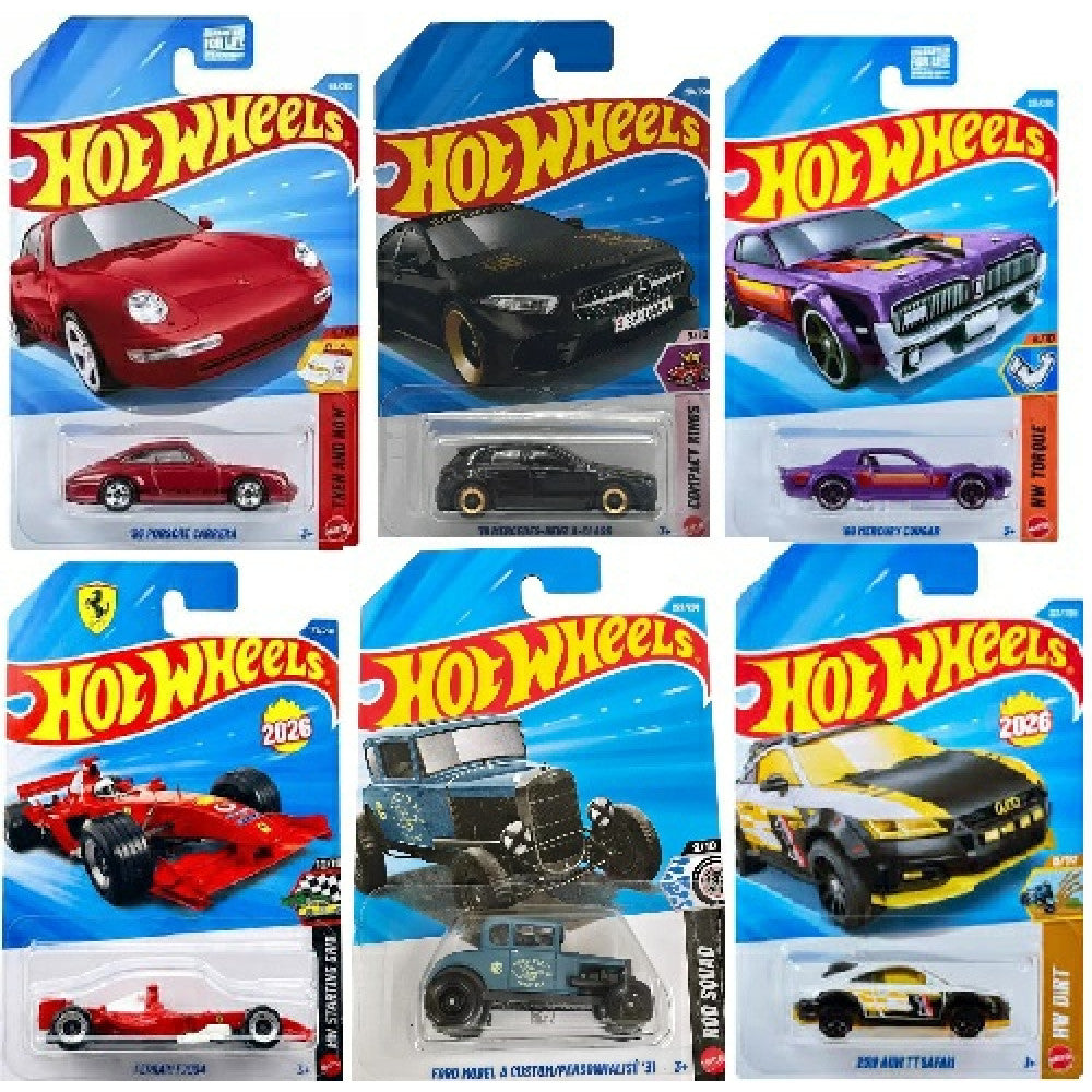 Available To Order – MHWC4982-99NM - Latest X72 Hotwheels Basic 2026 Worldwide Assortment Of 72 Wave 12 Hot Wheels Model (MHWC4982-99NM)