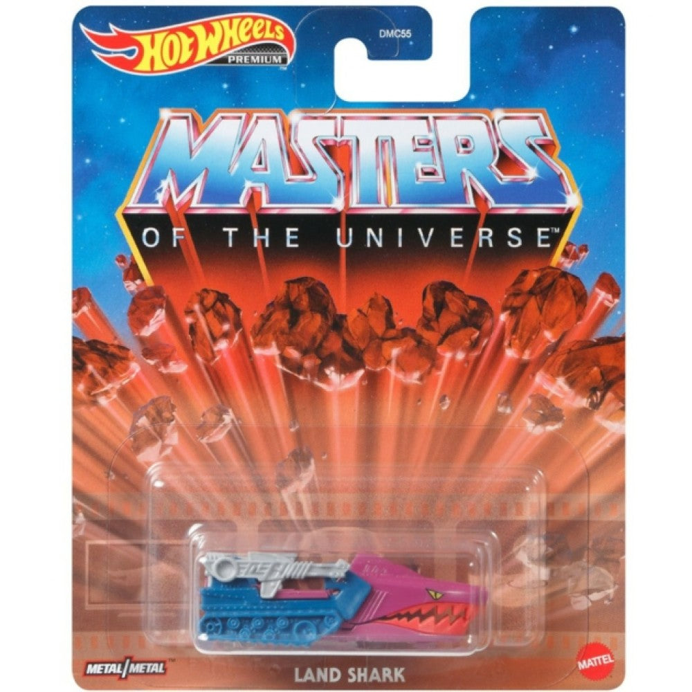 Available to Order – 1:64 Hotwheels Retro Entertainment Movie Cars Masters Of The Universe Land Shark (MHWDMC55-GRL60)