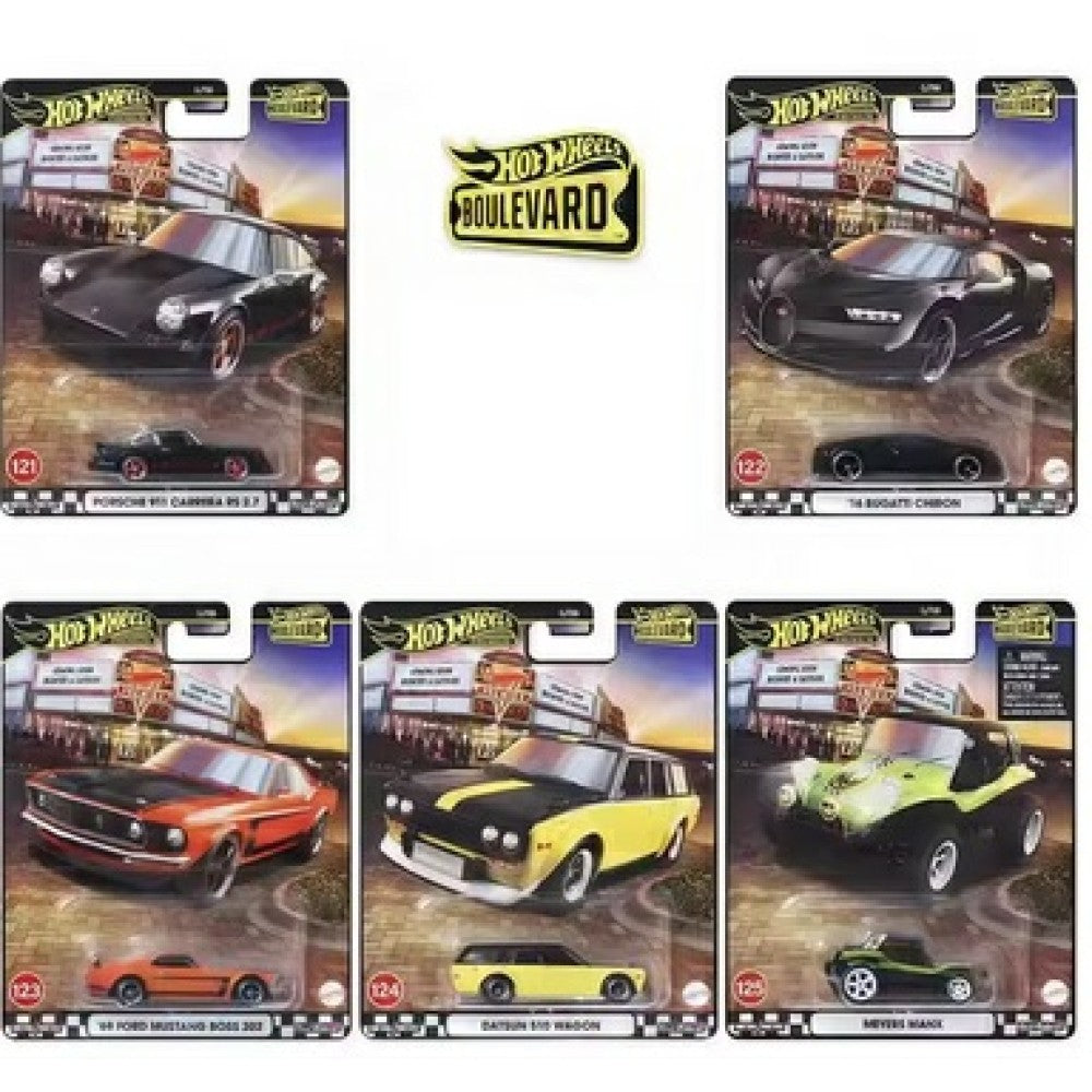 Available to Order – X10 Hot Wheels Premier Boulevard Asst Mattel Toys Model (MHWGJT68-978B)