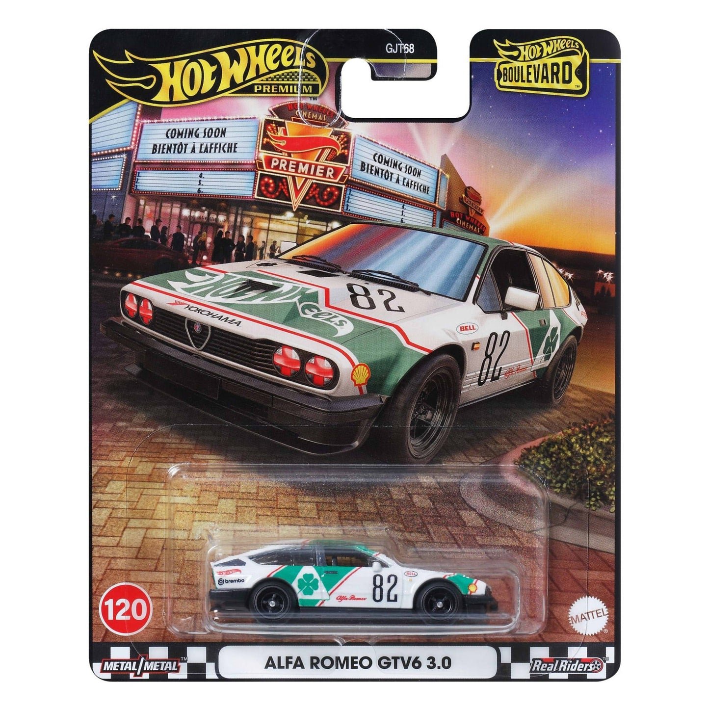 1:64 HOTWHEELS Boulevard No 120 Alfa Romeo GTV6 3.0 JBL16