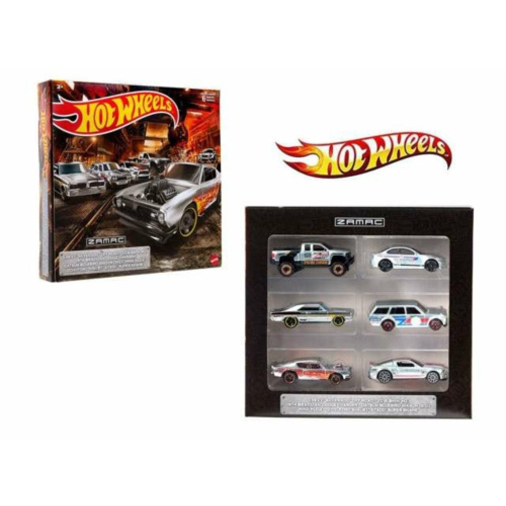 Available to Order – Hot Wheels Zamac Themed 6 Pack Mattel Toys Model (MHWHDH53)