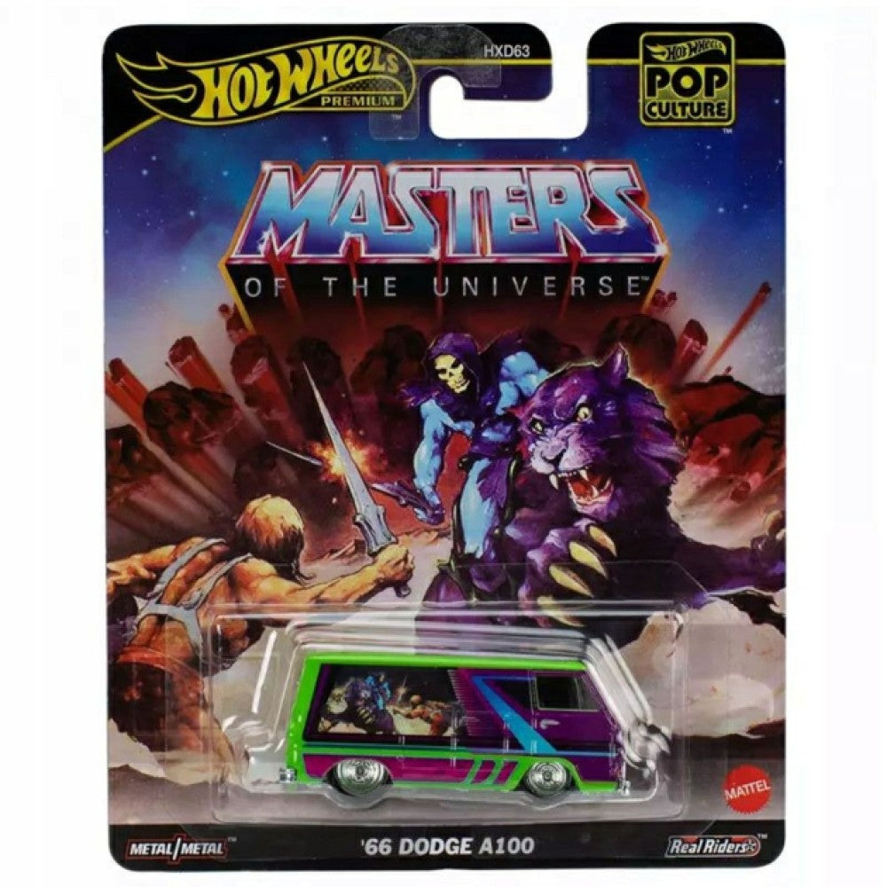 Available to Order – MHWHXD63-JBL69 - HOT WHEELS POP CULTURE '66 DODGE A100 MASTERS OF THE UNIVERSE (MHWHXD63-JBL69)