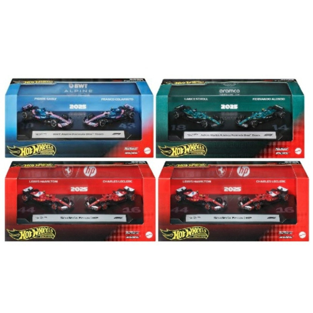 Available To Order – MHWJMM89-956C - 956C X4 Hotwheels Formula 1 2-pack 2026 Mix 3 Hot Wheels Model (MHWJMM89-956C)