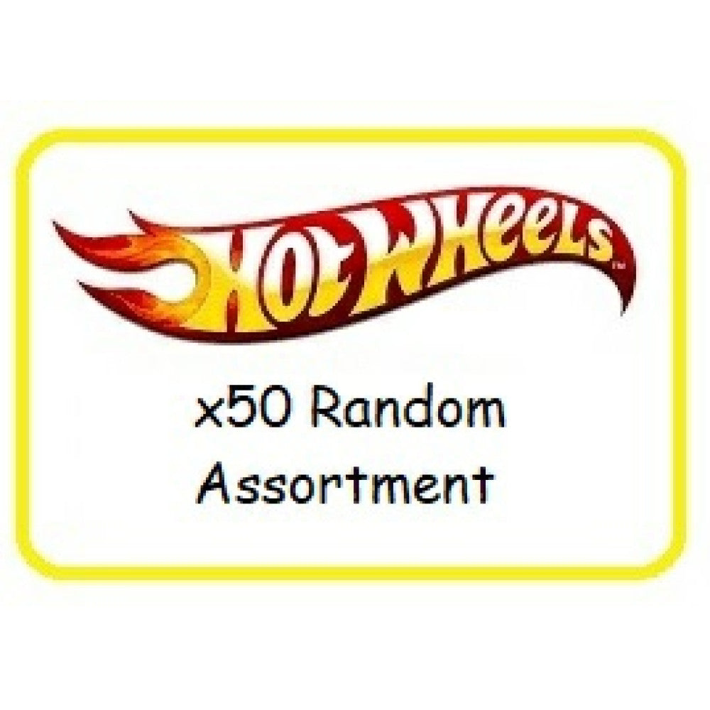 Available To Order – MHWRANDOM50 - Hotwheels Set Of 50 Random Assortment Each Model (MHWRANDOM50)