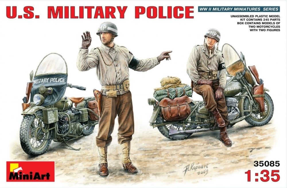 US Military Police 1:35 Miniart Model