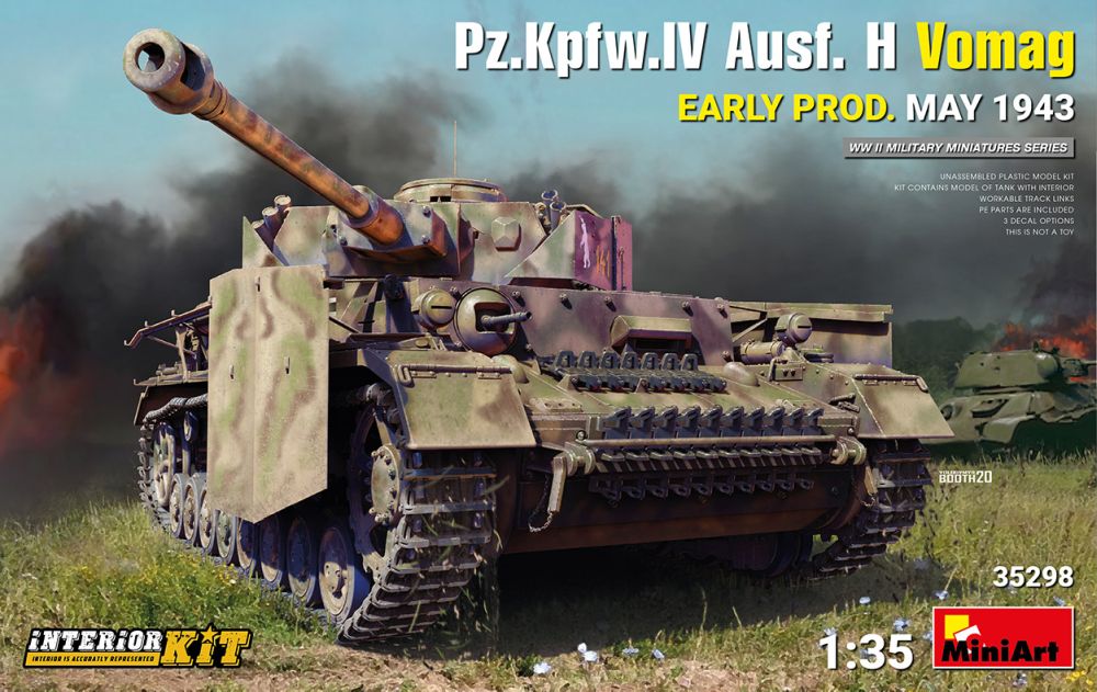 Pz.Kpfw.IV Ausf. H Vomag Interior Kit 1:35 – diecast model