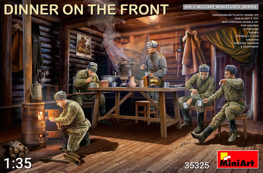 Dinner on the front 1:35 Miniart Model