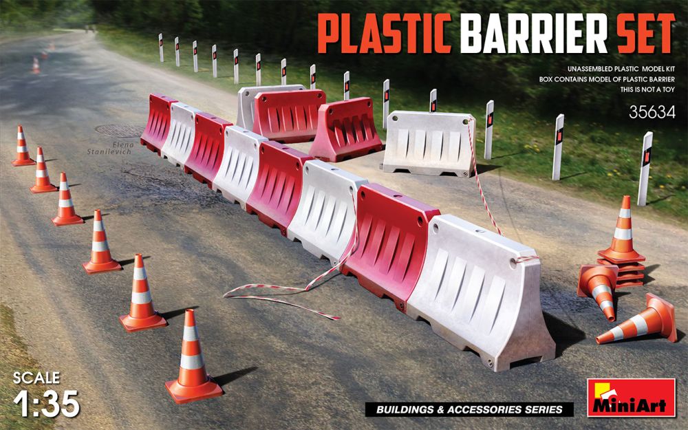 Available to Order – Plastic Barrier Set 1:35 (MIA 35634)