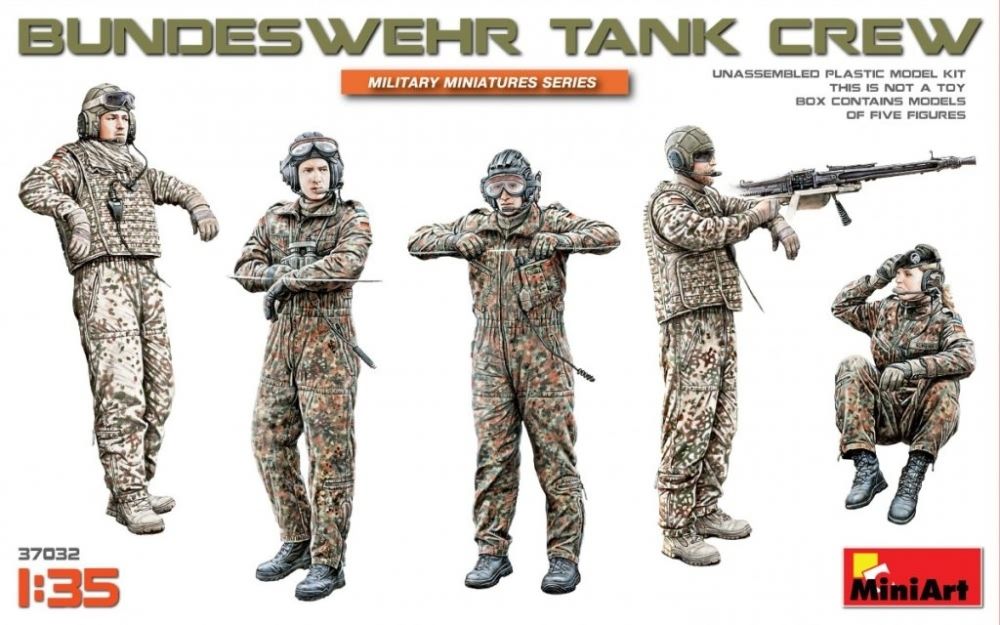 Bundeswehr Tank Crew 1:35 Miniart Model