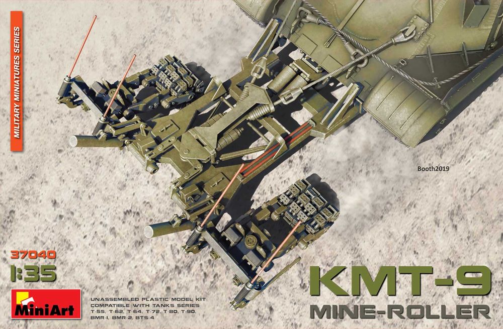 Mine-Roller KMT-9 1:35 Miniart Model